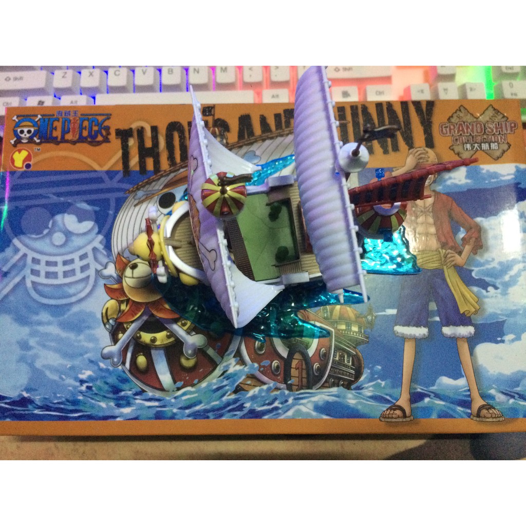 Mô hình thuyền Thousand Sunny 01 tàu hải tặc One Piece - Luffy Mũ rơm đồ chơi One Piece