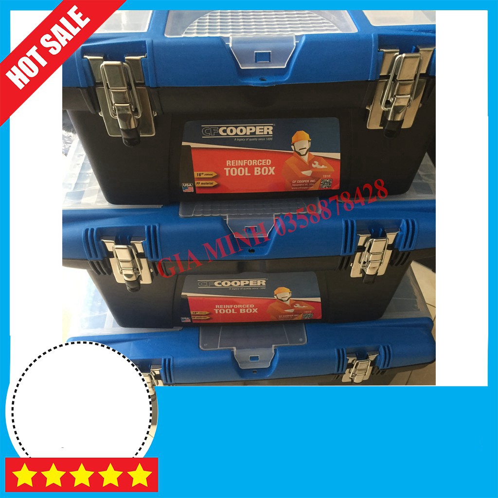 Thùng đựng đồ nghề CF Cooper 23" Bền !