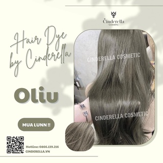 Thuốc nhuộm tóc Màu oliu (tặng kèm trợ nhuộm, găng tay)