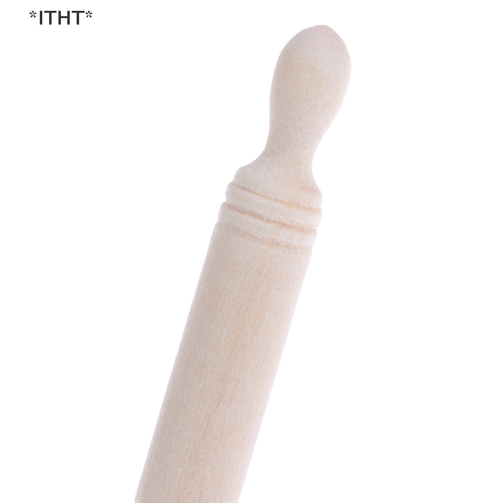 Set thớt và cây cán bột mini tỉ lệ 1:12 cho nhà búp bê