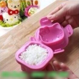 KHUÔN ÉP CƠM BENTO, ÉP TRỨNG LUỘC MÈO HELLO KITTY ĐƠN - Cao cấp
