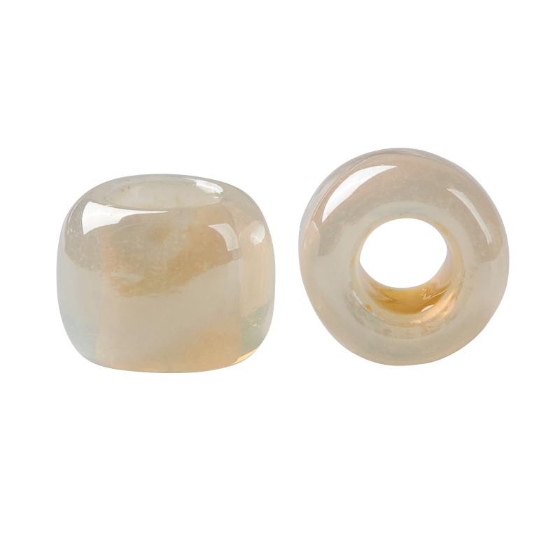 Lọ hạt ngọc trai tròn màu hồng phong cách Nhật Bản  8/0 3mm với lỗ: 1mm khoảng 222 hạt