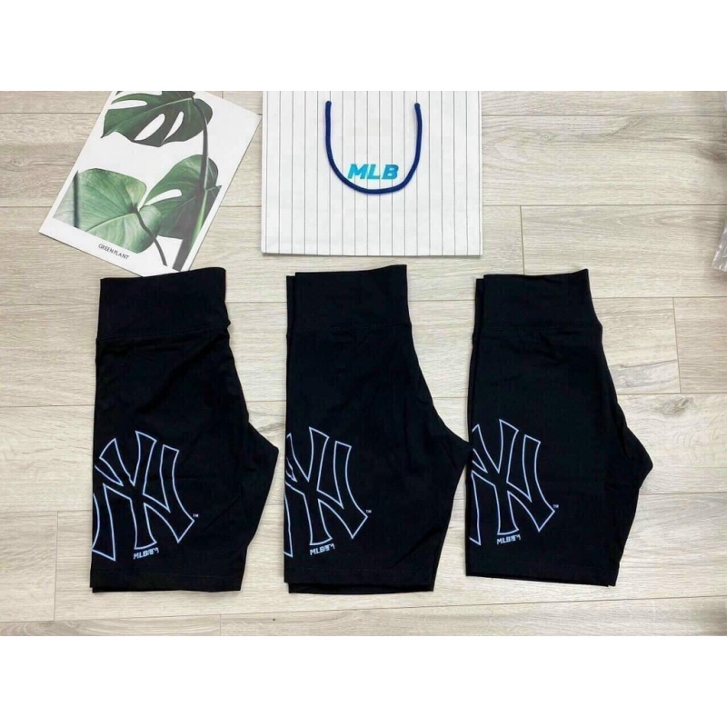 Quần legging nữ giãn 4 chiều ngố in chữ N.Y chất cotton Xiaomimi 25552553222