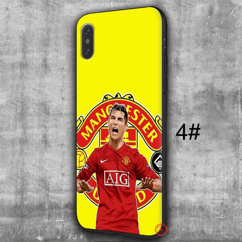 Ốp điện thoại in hình Cristiano Ronaldo thích hợp cho IPHONE SE XR 5 5S 6 6S 7 8 11 PRO MAX PLUS UOL34 CR7