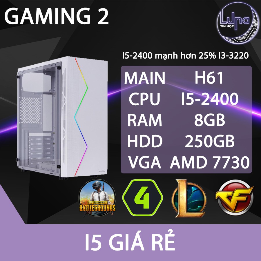 Combo máy bàn chơi tốt liên minh, fifa, pubg và các tựa game phổ thông, bảo hành 6 tháng nhanh gọn | BigBuy360 - bigbuy360.vn