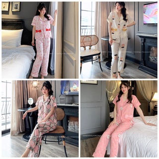 Đồ Bộ Mặc Nhà Nữ, Đồ Bộ Nữ Dễ Thương, Mặc Thoải Mái Mát Mẻ