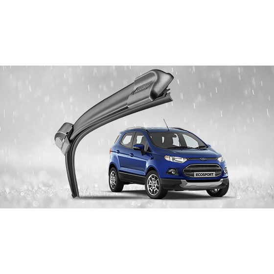 Bộ Lưỡi Cần Gạt Nước Mưa thay thế Dành Cho Xe Ford Ecosport Cao Cấp 22x16 inch