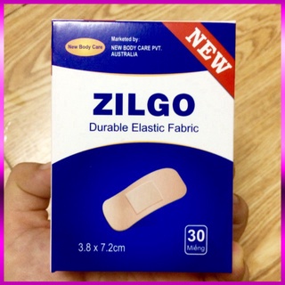 Băng Cá Nhân Y Tế Cá Nhân Zilgo Hộp 30 Miếng