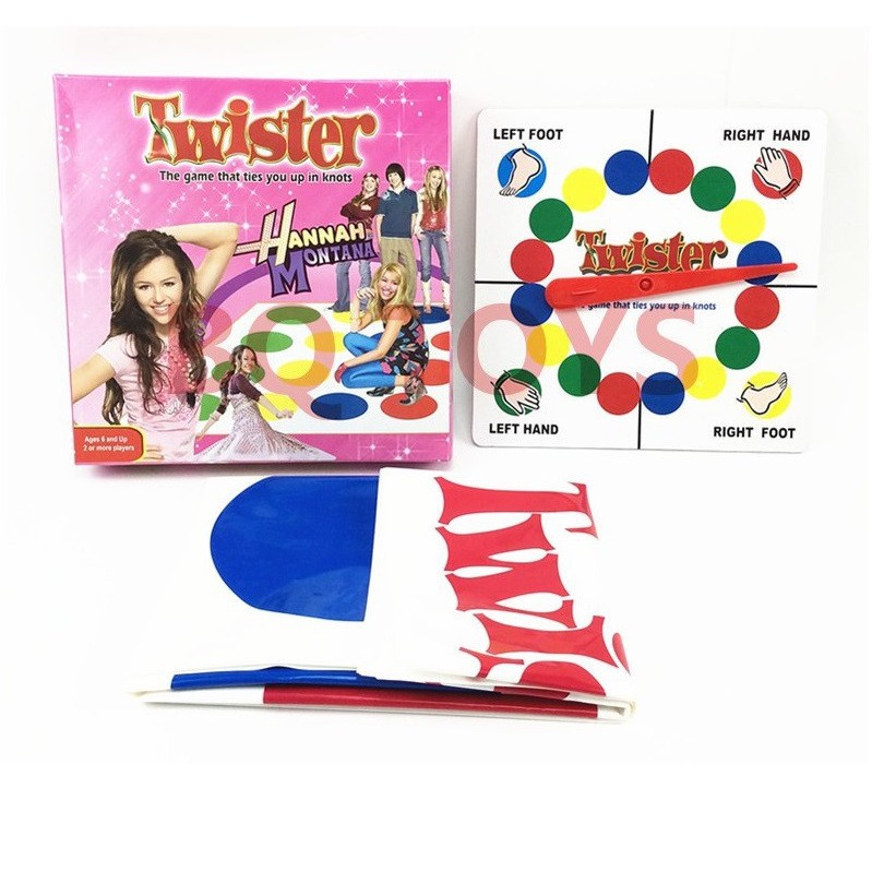 Trò Chơi Board Game Twister Body Vui Nhộn, Hấp Dẫn thảm lớn 120x160 cm siêu lớn