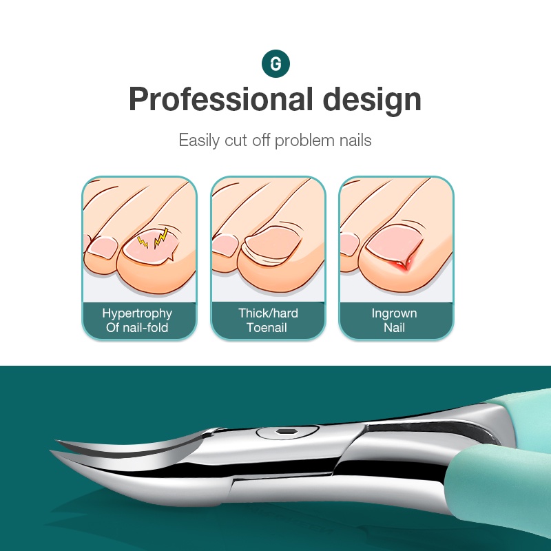Bộ dụng cụ cắt móng MR.GREEN chống trầy xước chuyên nghiệp
