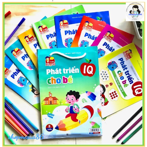 Bộ phát triển IQ, trí thông mình cho bé(5-6 tuổi)