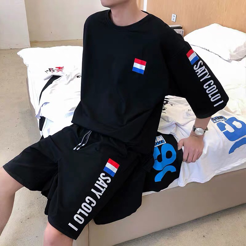 [Freeship] Sét bộ thể thao nam thể thao,mặc nhà thời trang Noble TP2 (Cotton)