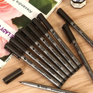 Bút lông brush viết thư pháp chống thấm nước chất lượng cao STA .
