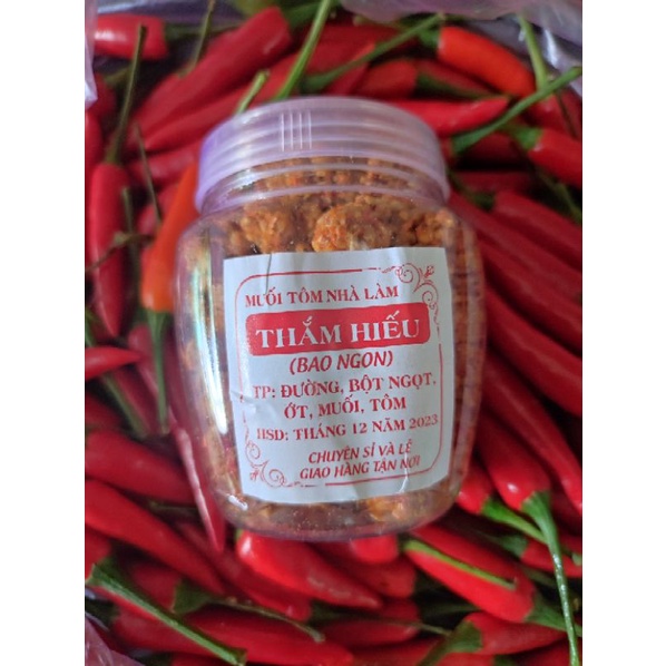 Muối tôm nhà làm 100g