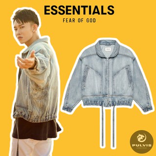 ⚡️[Mirror Quality] -  Áo khoác Jeans FEAR OF GOD Sixth Collection Denim Track Jacket Vintage Indigo, Áo khoác bò FOG