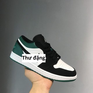 Giày thể thao,Giày sneaker,Giày Jordan 1 xanh lá vạch đen thấp ( bản trung )