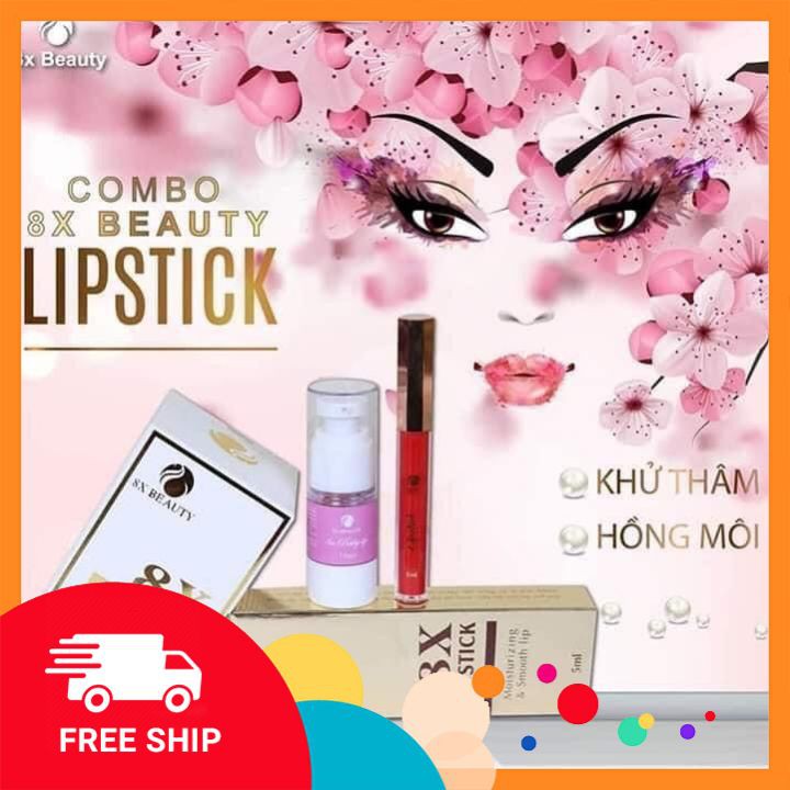 Mỹ Phẩm Khử Thâm Môi 8X BEAUTY Tặng Son Lipsticks | BigBuy360 - bigbuy360.vn