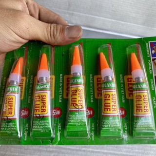 Keo Dán Đa Năng Super glue Nhựa Trong Không Để Lại Vết