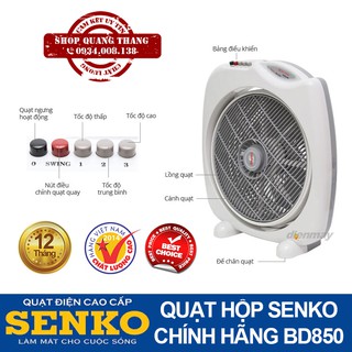Quạt điện hộp SENKO chính hãng BD850