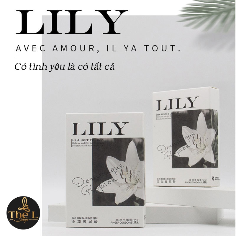 Bao cao su ngón tay cao cấp - Lily