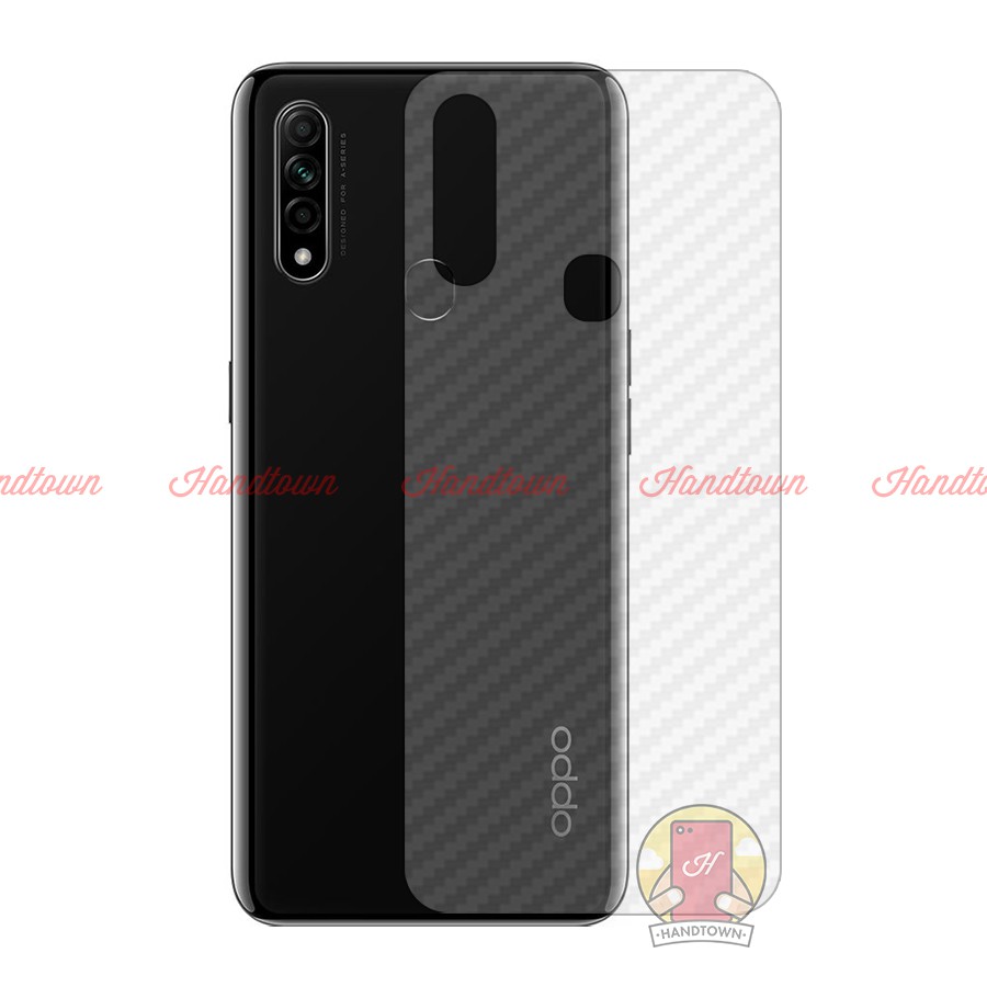 Miếng dán lưng cacbon Oppo A8 2020 / A91