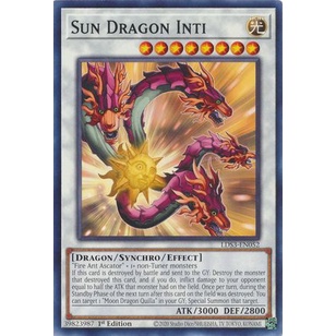 Thẻ Bài Yugioh Sun Dragon Inti - LDS3-EN052 - Common 1st Edition