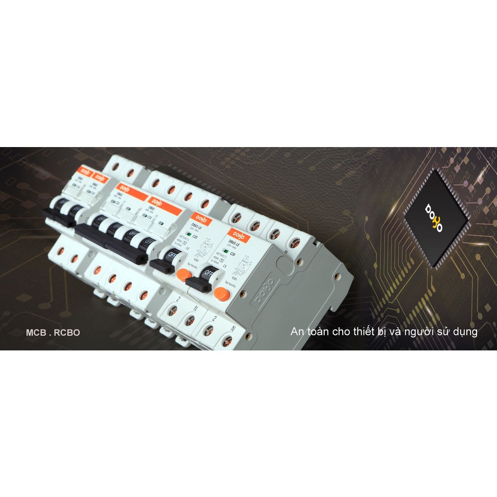 APTOMAT CHỐNG GIẬT RCBO  DOBO KOREA