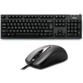 Bộ phím chuột Fuhlen L411 + Fuhlen L102( màu đen), hàng chính hãng
