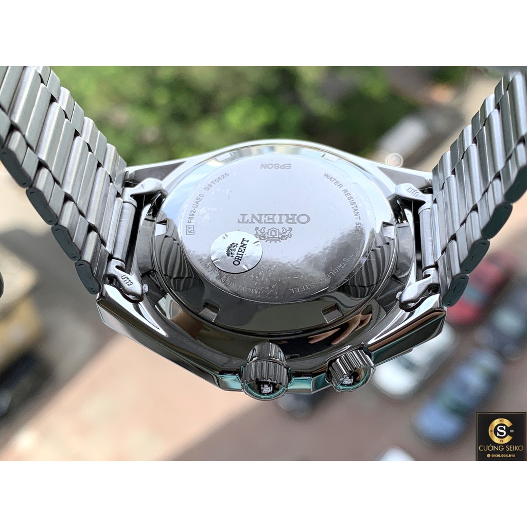 Đồng hồ nam ORIENT SK mặt lửa 2019 RA-AA0B02R19B dây thép