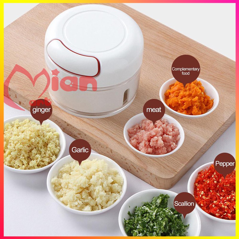 Máy xay tỏi ớt mini bằng tay Mini Food Chopper, xay thịt thực phẩm