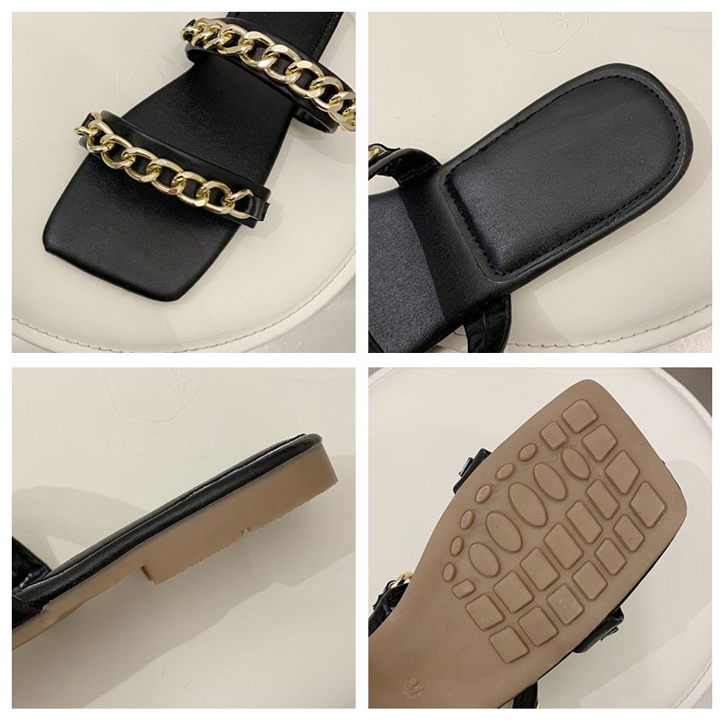 Big Size 35-43 Dép nữ không trượt nhiều màu thời trang