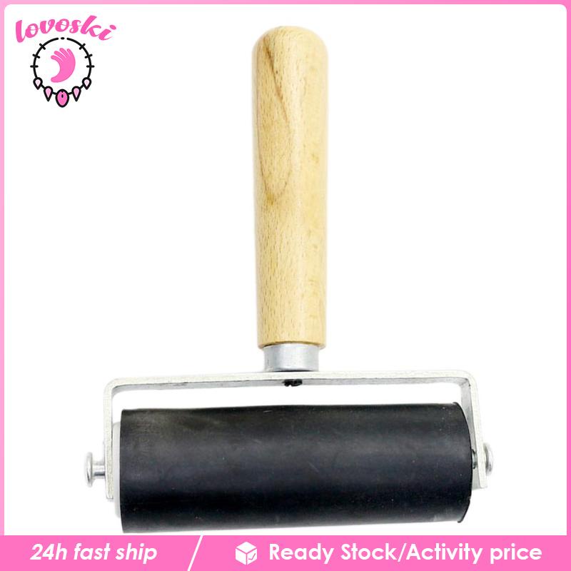[Lovoski] Dụng Cụ Con Lăn Sơn Cao Su In Ấn Mực