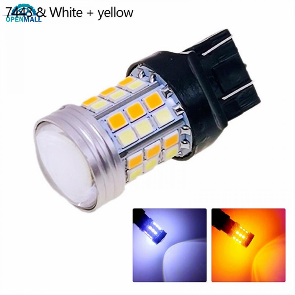 Đèn Tín Hiệu Hai Màu 1157 BAY15D/7443 T20/3157 T25 2835 45SMD Cho Xe Ô Tô