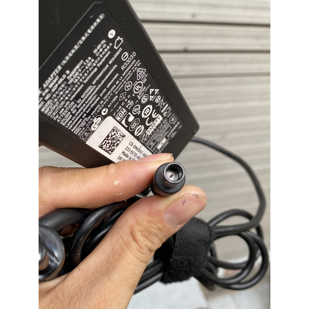 Sạc laptop Dell 19.5V-4.62A 90W zin bóc máy Dell