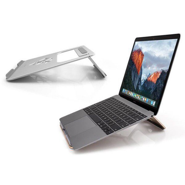 [Mã 159ELSALE hoàn 7% đơn 300K] Đế Tản Nhiệt JCPAL Gọn Nhẹ Cho Macbook(Aluminum nguyên khối)