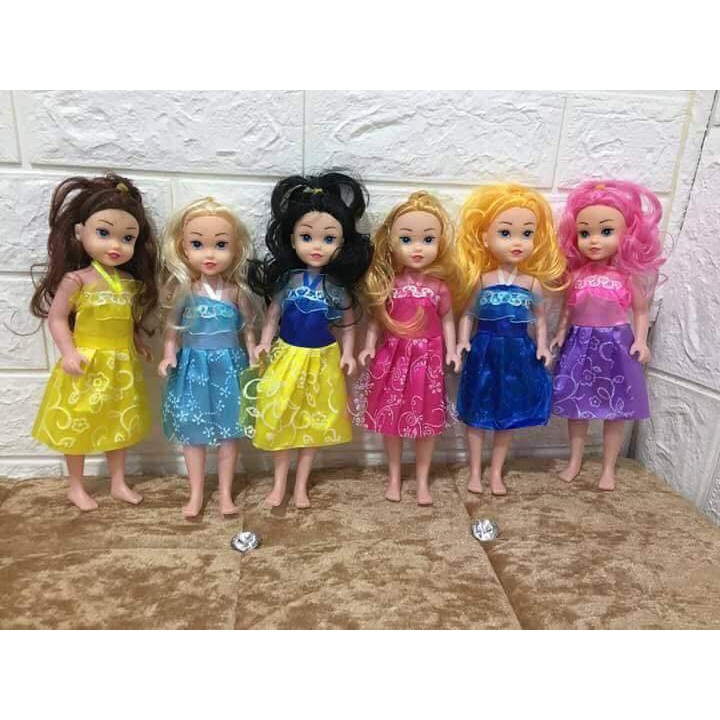 Búp bê Babrie tóc mây (Set 6 con)