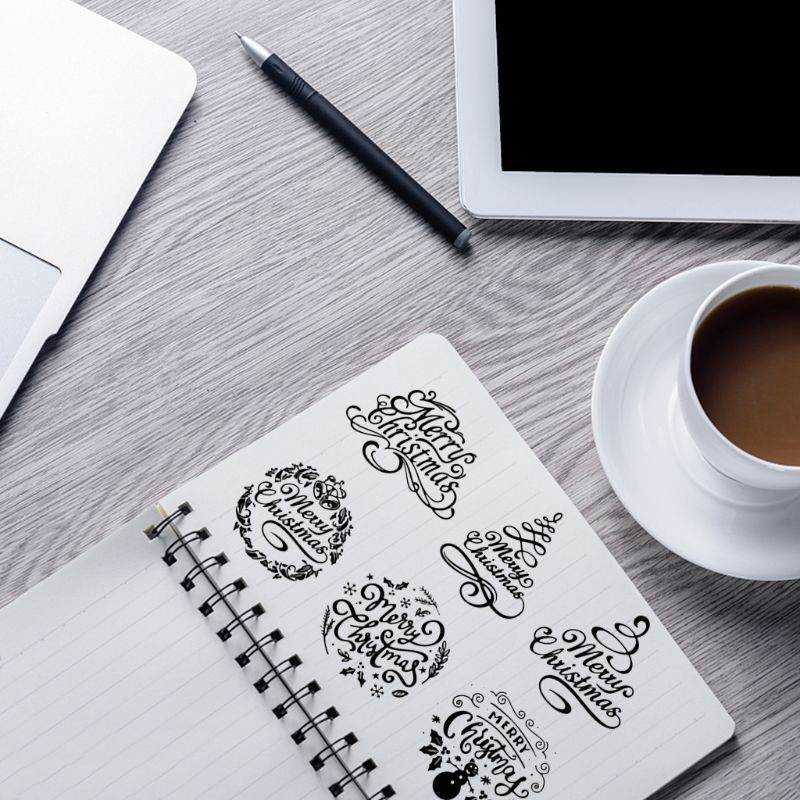 Con Dấu Silicon Chủ Đề Giáng Sinh Dùng Để Trang Trí Thiệp