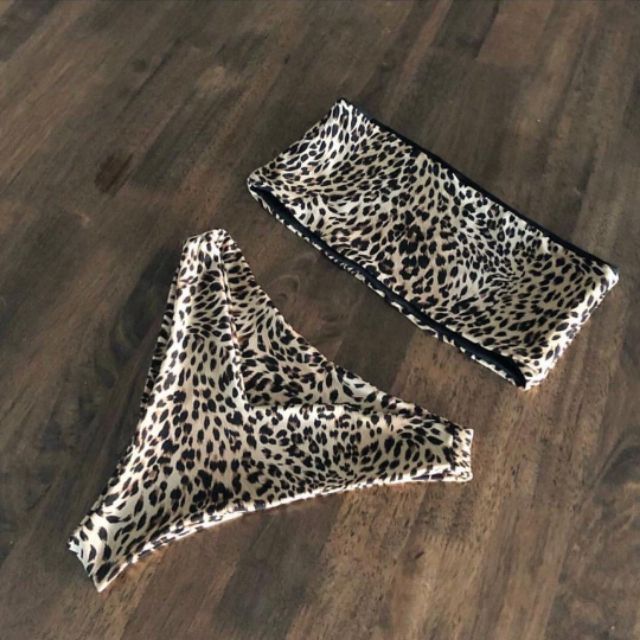 [HÀNG CÓ SẴN - CÓ VIDEO] Bikini 2019 - 2 mảnh sexy da beo