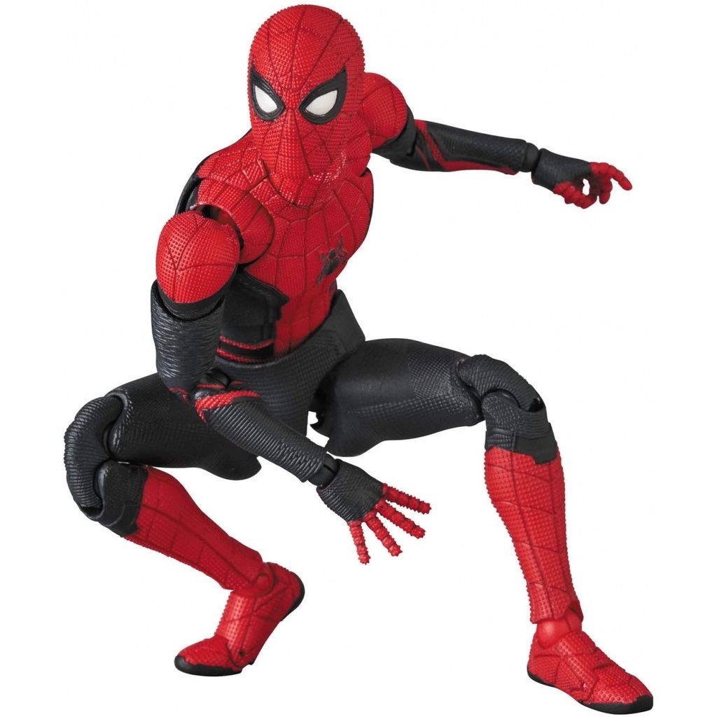 Mô Hình Người Nhện Spider Man Upgrade Suit Mafex No.113 Far From Home Có Khớp