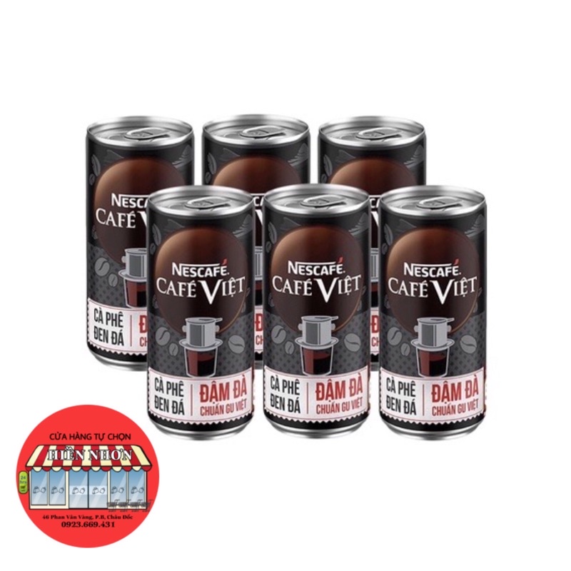 Cà phê đen NesCafé Café Việt 170ml