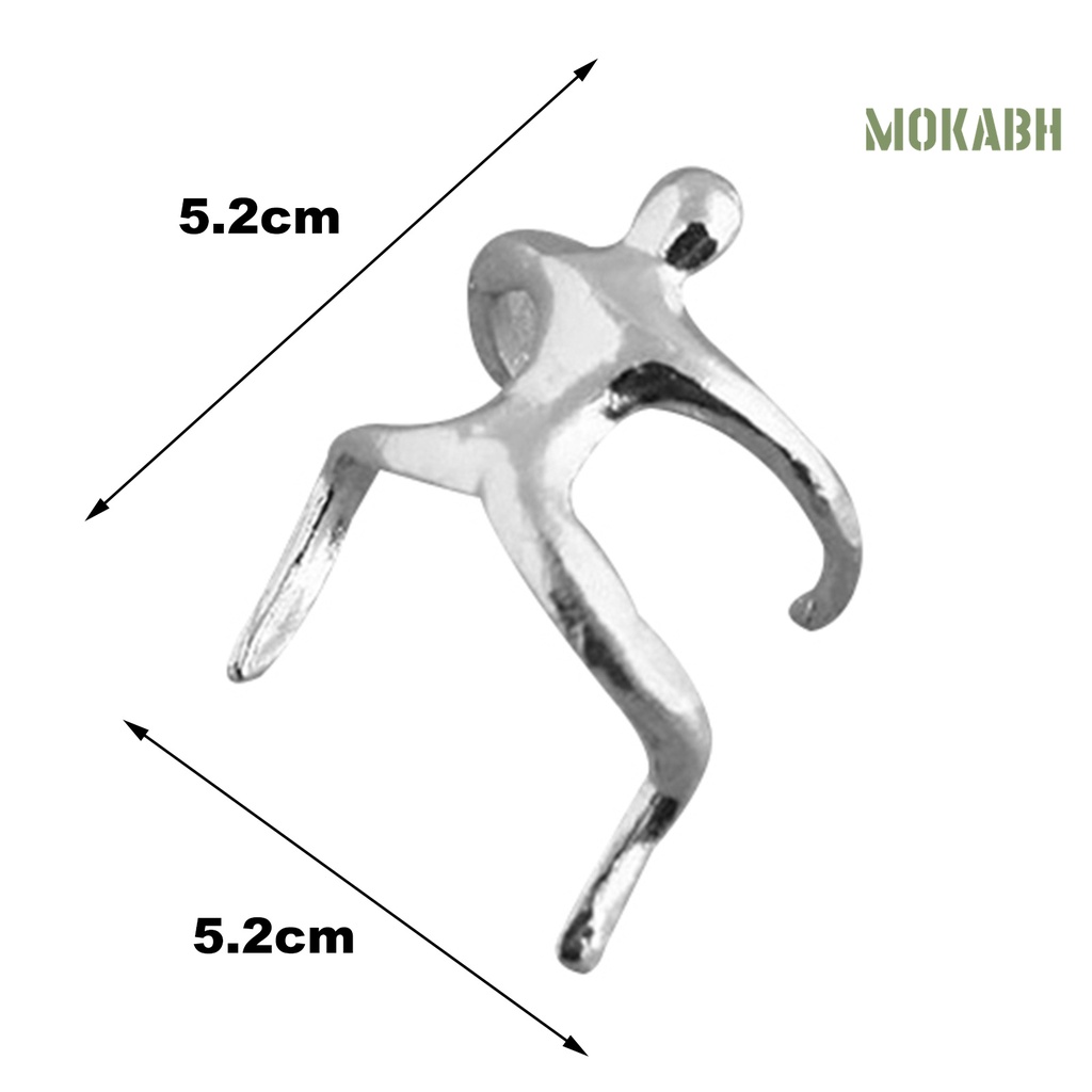 1 Khuyên Kẹp Vành Tai Hình Người Nhỏ Thời Trang Cho Nữ