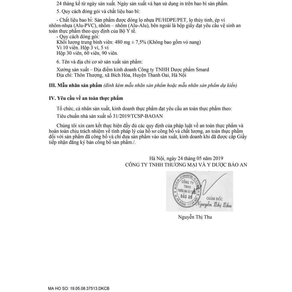TUẦN HOÀN BẢO AN - Hỗ trợ tăng cường lưu thông máu, giảm đau đầu, hoa mắt, chóng mặt, đau mỏi vai gáy, tê bì chân tay