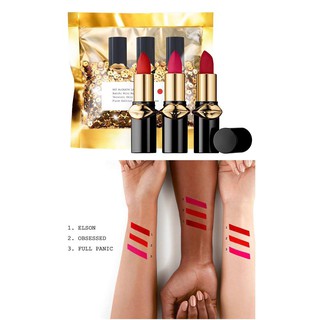 💄 Set 3 Son Mini Pat Mcgrath - Tông đỏ (Blitz) - Siêu Sang Chảnh 💄