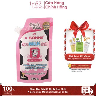 Muối Tắm Sữa Bò Tẩy Tế Bào Chết A Bonne Spa Milk Salt Thái Lan 350gr
