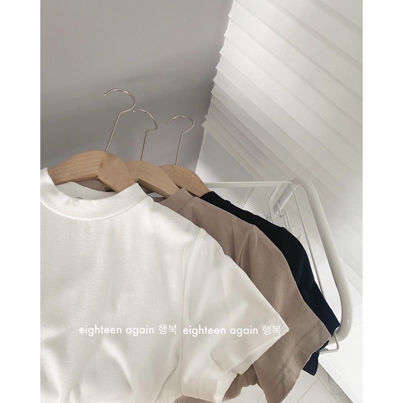 Áo thun tay ngắn chất nhung mịn (HÀNG SẴN/ẢNH THẬT) | BigBuy360 - bigbuy360.vn