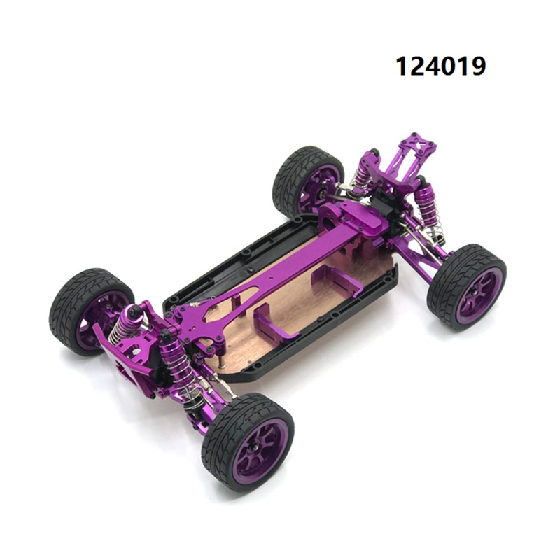 4 Phuộc Giảm Xóc Kim Loại Cho Wltoys 124019 124018 144001 Phụ Kiện Nâng Cấp Cho Xe Hơi Điều Khiển Từ Xa