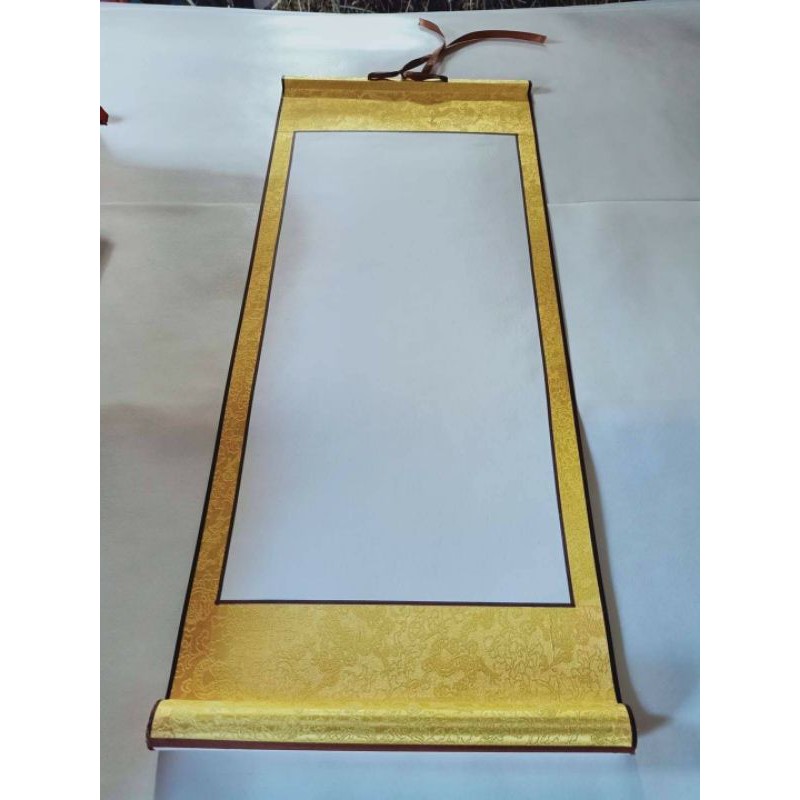 Com bo 4 biểu lụa viết thư pháp