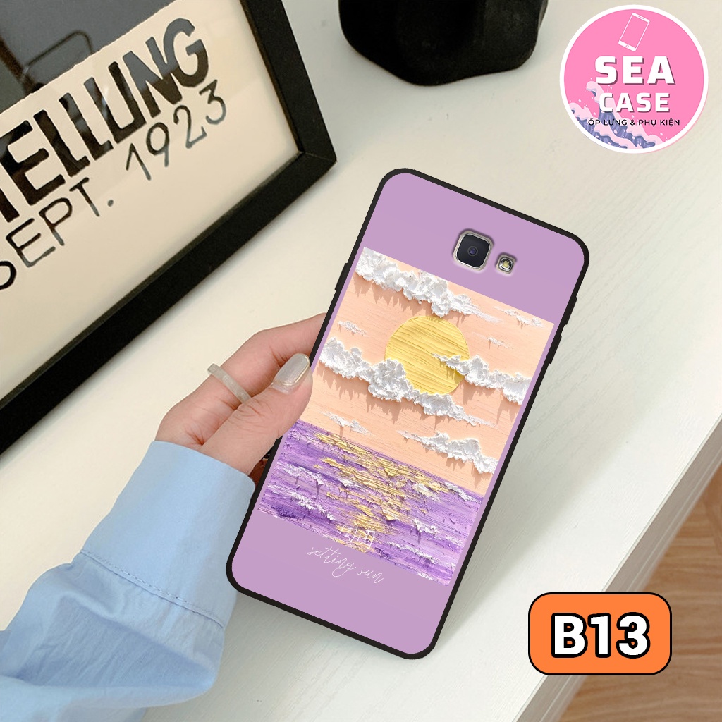 Ốp lưng Samsung J7 PRIME/ J5 PRIME/ J4 PLUS hình hoa vintage,basic,nhẹ nhàng – ốp nhựa chống trầy,chống va đập