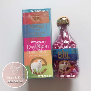 Viên Bôi Nhau Thai Cừu Dầu Gan Cá Mập Lamb Placenta Và Squalene 200 Viên