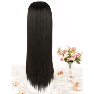 Tóc giả kẹp u 3/4 đầu, mẫu thẳng suông dài 60cm, nối tóc nhanh chóng tại nhà